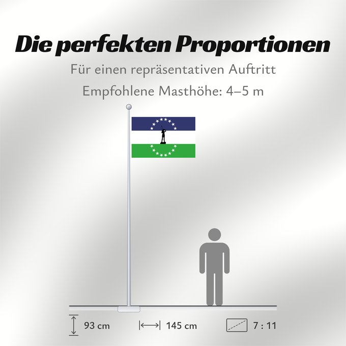 Proportionen der Flagge: Rio negro no oficial	Rio Negro (unofficial)	Río Negro (non officiel)	Río Negro (no oficial)	Rio Negro (inoffiziell)	Río Negro (non ufficiale)	Usada extraoficialmente en la provincia de rio negro
