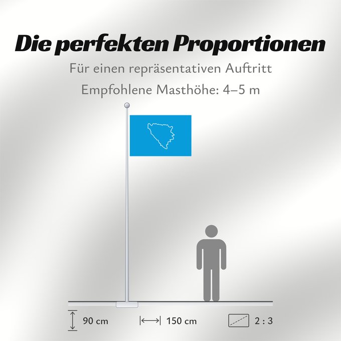 Proportionen der Flagge: BiH  First set of proposal 3	Bosnia and Herzegovina (First set of proposal 3)	Bosnie-Herzégovine (Premier ensemble de proposition 3)	Bosnia y Herzegovina (Primer conjunto de propuesta 3)	Bosnien und Herzegowina (Erster Satz von Vorschlag 3)	Bosnia ed Erze