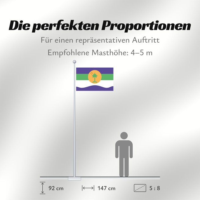 Proportionen der Flagge: IlhaComprida SaoPaulo Brasil Ilha Comprida Município de Ilha Comprida no Estado de São Paulo