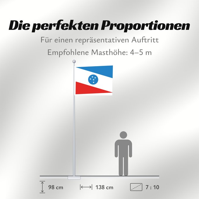 Proportionen der Flagge: Jaguaripe	Municipality of Jaguaripe in Bahia, Brazil
