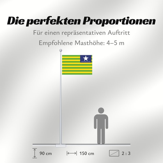 Proportionen der Flagge: Piauí verso Verse of the flag of the state of Piaui designed by me in accordance with the state law of 1,050 Piauí (envers) Piauí (reverso) Piauí (Rückseite) Versetto di bandiera dello stato di Piauí progettato da me in conformità con la legge n Verso da
