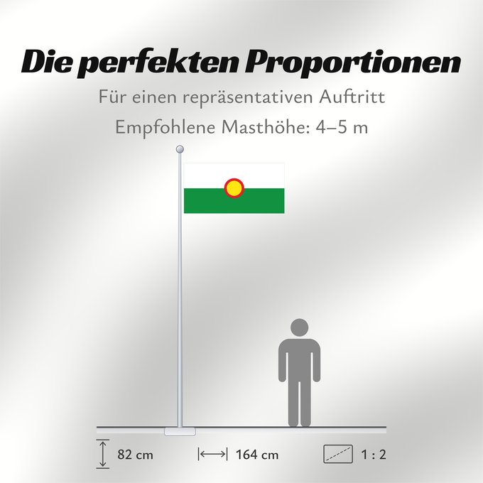 Proportionen der Flagge: El Retén Magdalena El Retén (Magdalena) Municipio de El Retén Magdalena