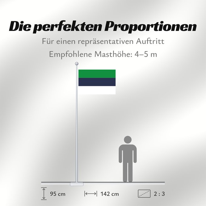 Proportionen der Flagge: Mitú  Vaupés	Mitú (Vaupés)	Municipio de Mitú  Vaupés