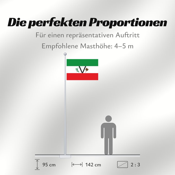 Proportionen der Flagge: Piedecuesta  Santander	Piedecuesta	Municipio de Piedecuesta  Santander