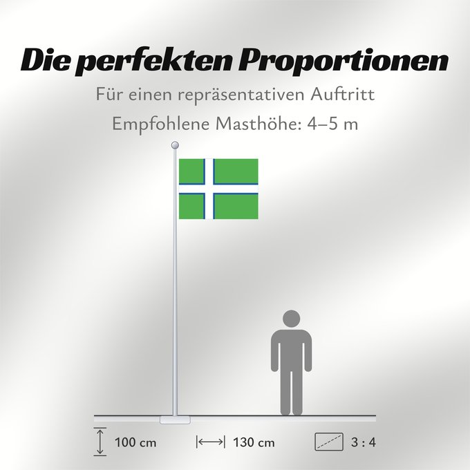 Proportionen der Flagge: 4th Proposal