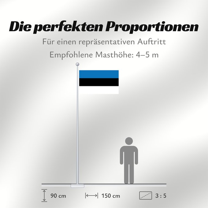 Proportionen der Flagge: Estonia L Estonie Estland Estone Estónia Estonii Сцяг Эстоніі Национално знаме на Естония Estonská vlajka Σημαία της Εσθονίας Eesti lipp پرچم کشور استونی Viron HEastóine Észtország エストニアの国旗 ესტონეთის დროშა Estijos Igaunijas Знаме на Естонија Estoniei Флаг