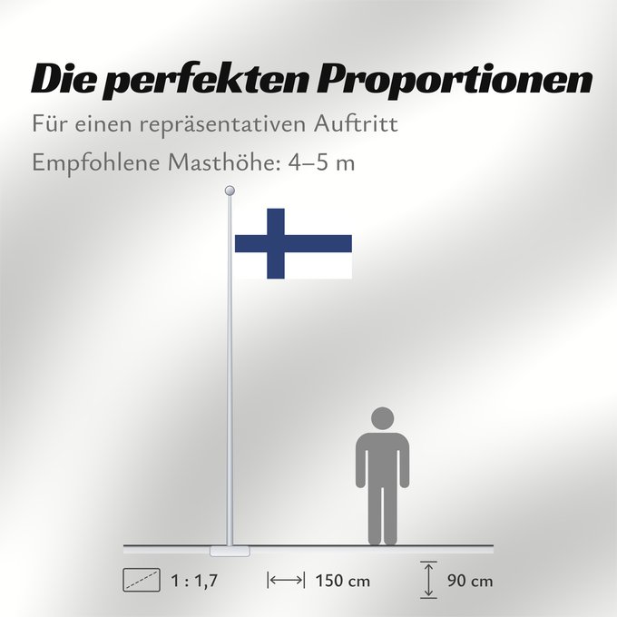 Proportionen der Flagge: Finland	Finlande	Finlandia	Finnland	Finlandese	Finlândia	Finlandii	علم فنلندا	Сцяг Фінляндыі	Национално знаме на Финландия	Finská vlajka	Finlands	Σημαία της Φινλανδίας	Finnlando	Soome lipp	پرچم فنلاند	Suomen	Fionlainne	Finnország	Finnlands	Finniae	Finnesc