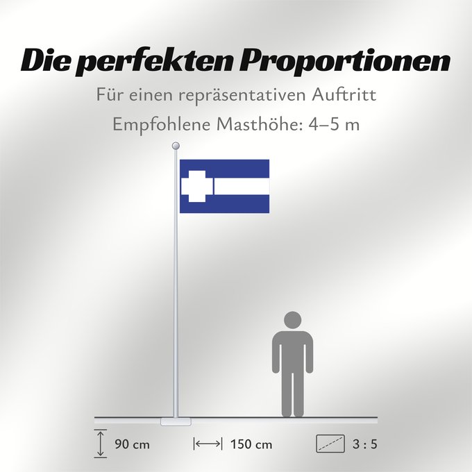 Proportionen der Flagge: Tràcia  2	Thrace (2) (unofficial)	Thrace (2) (non officiel)	Tràcia	, verwendet im griechischen Teil von Thrakien  inoffiziell	Tracia (2) (non ufficiale)