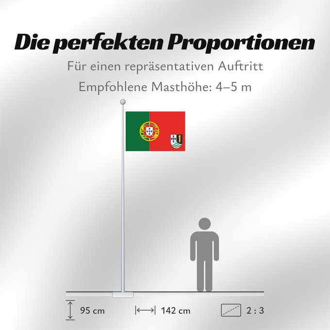 Proportionen der Flagge: Portuguese Guinea  1965 proposal	Proposed flag of Portuguese Guinea	Guinée portugaise (proposition de 1965)	Guinea Portuguesa (propuesta de 1965)	Portugiesisch-Guinea (1965 Vorschlag)	Guinea portoghese (proposta del 1965)