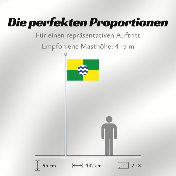 Proportionen der Flagge: Nairobi Nairobi Kenya Nairobi Kenia Флаг Найроби Кения