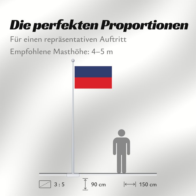 Proportionen der Flagge: Liechtenstein 1921–1937 Liechtenstein from 1921 until 1937. Changed in 1937 to be distinguishable from the Flag of Haiti Liechtenstein (1921–1937) Liechtensteins 1921-1937
