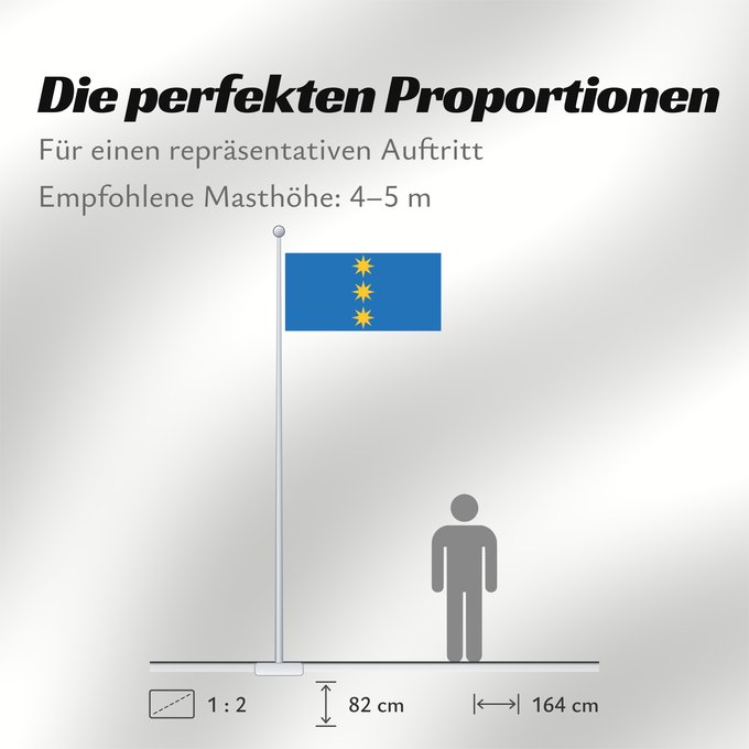 Proportionen der Flagge: Stopiņu novads Stopiņi Municipality, Latvia Municipalité de Stopiņi Municipio de Stopiņi Bezirks Stopiņi, Lettland Municipalità di Stopiņi Stopiņu novada karogs Флаг Стопиньского края