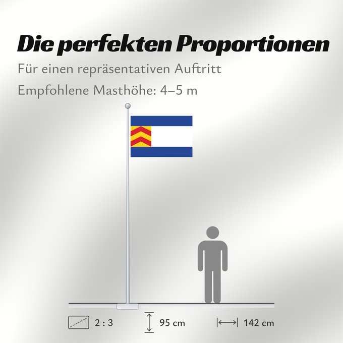 Proportionen der Flagge: Oud-Beijerland Oud-Beijerland, North Holland, the Netherlands Oud-Beijerland, Noord-Holland, Nederland