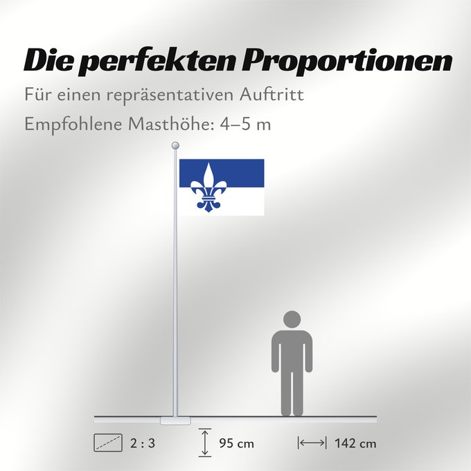 Proportionen der Flagge: Scherpenzeel	Dutch municipality of Scherpenzeel  Gelderland