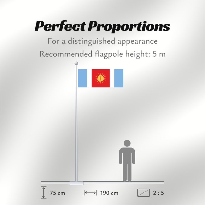Flag Proportions: Provincia de Santiago del Estero	Santiago del Estero Province	province de Santiago del Estero	provincia de Santiago del Estero	Santiago del Estero (Provinz)	provincia di Santiago del Estero	Santiago del Estero, Argentina