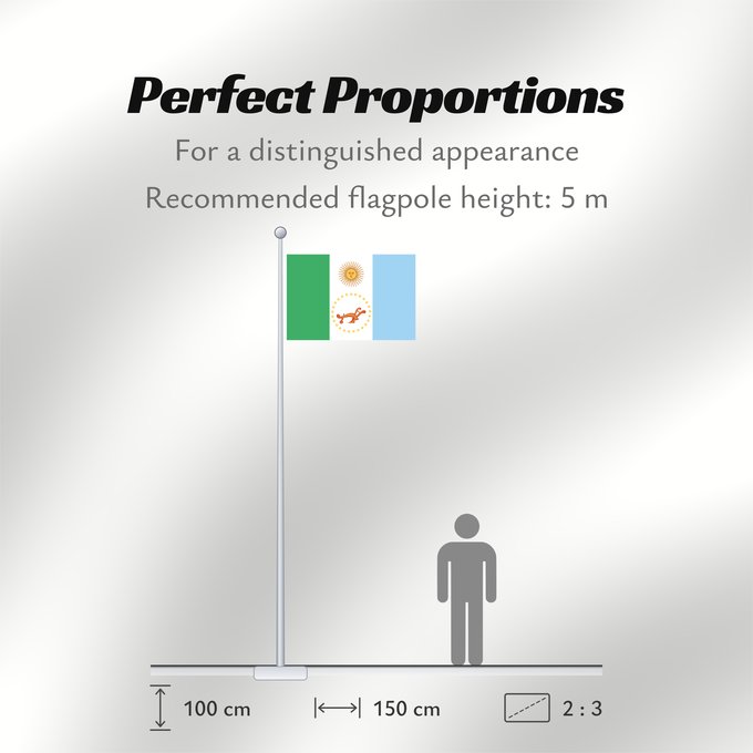 Flag Proportions: Provincia del Chaco Chaco Province, Argentina Province de Chaco Chaco (Provinz) Chaco Provincia