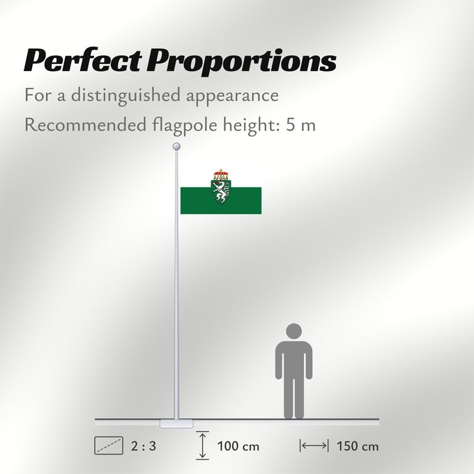 Flag Proportions: Styria	White-green. Colours of the state of Styria	Styrie	Estiria	Weiß-grün. Landesfarben der Steiermark	Stiria