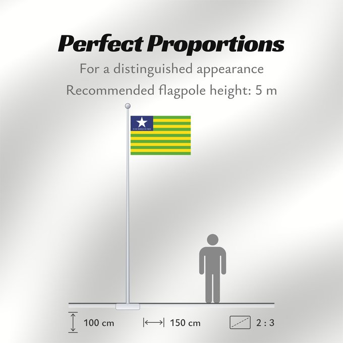 Flag Proportions: Piauí