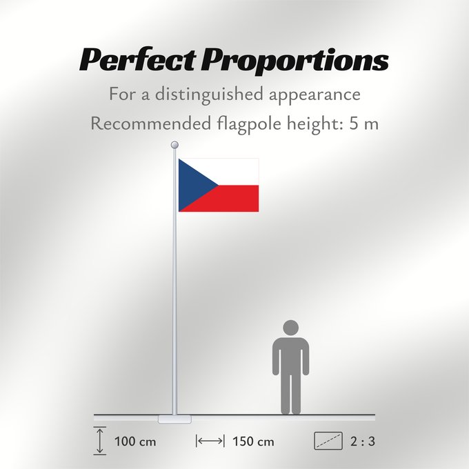 Flag Proportions: Czech Republic Czechia (Czech Republic) République tchèque República Checa Tschechischen Republik Repubblica Ceca Tsjechië Chéquia Czech علم جمهورية التشيك Сцяг Чэхіі / Sciag Čechii Сьцяг Чэхіі / Ściag Čechii Национално знаме на Чешката република České re