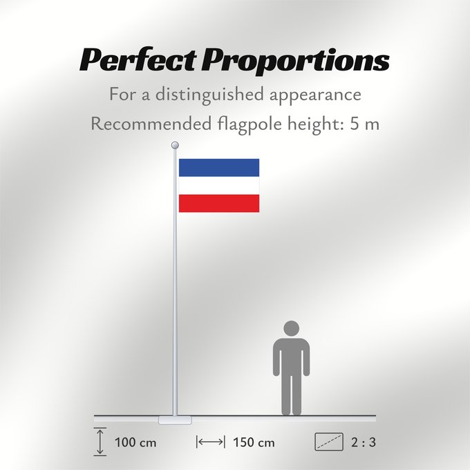 Flag Proportions: Schleswig-Holstein