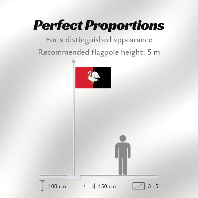 Flag Proportions: Buckinghamshire