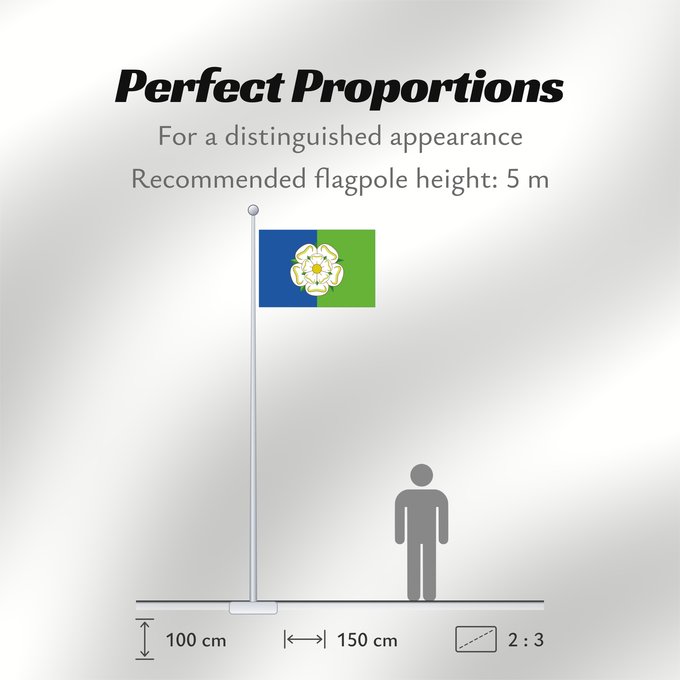 Flag Proportions: East Riding of Yorkshire