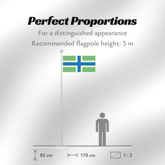 Flag Proportions: Gloucestershire