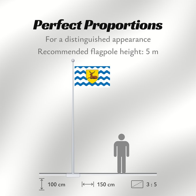 Flag Proportions: County Flag of Hertfordshire	Hertfordshire	Hertfordshire flag