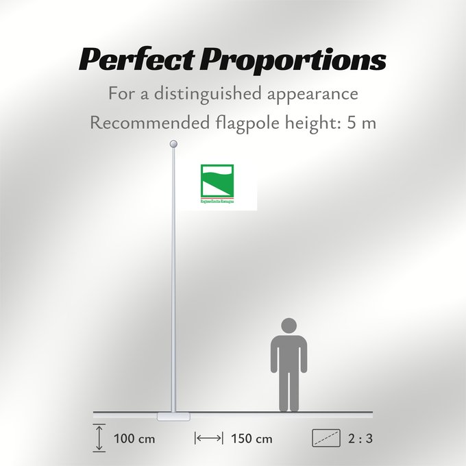 Flag Proportions: Emilia-Romagna