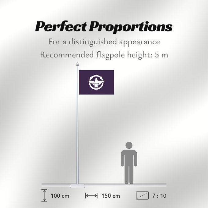 Flag Proportions: Ibaraki