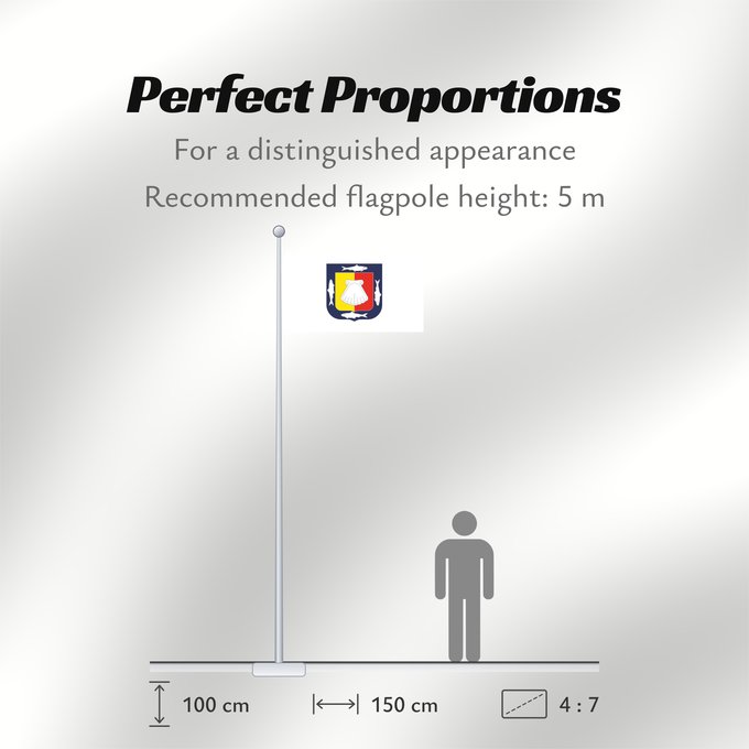 Flag Proportions: Baja California Sur Basse-Californie du Sud Baja California Sur