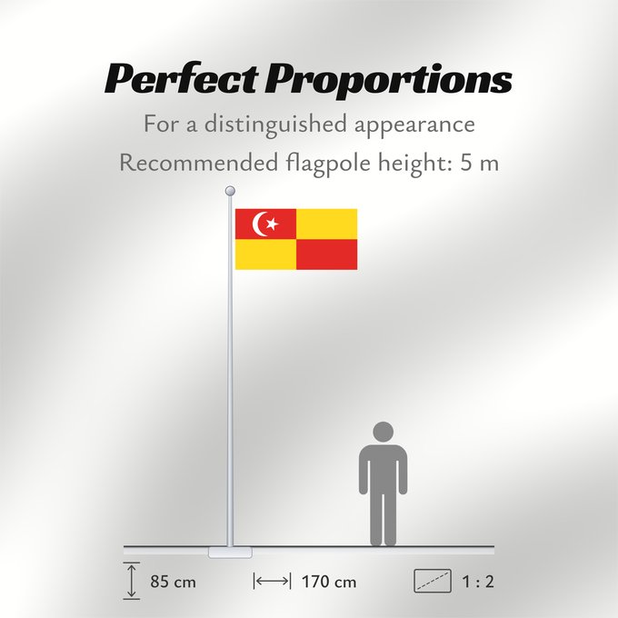 Flag Proportions: Selangor Selangor Malaysian state Selangor
