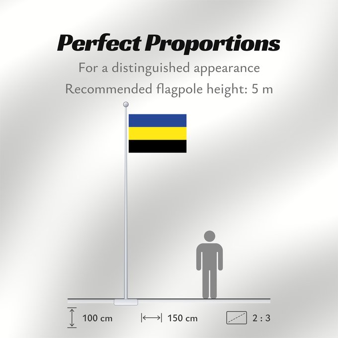 Flag Proportions: Gelderland	Province of Gelderland in the Netherlands	Güeldres	Gelderland 