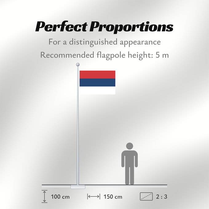 Flag Proportions: Civil Flag of Serbia	Civil flag of Serbia	Serbie	Serbia	Serbien	Гражданско знаме на Сърбия	Народна застава Србије	Narodna zastava Srbije	Nemzeti zászló szerbia	Народный  гражданский  флаг Сербии	Srbská národná vlajka	Kombëtar i Serbisë