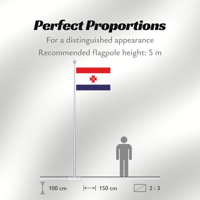 Flag Proportions: Mordovia Republic of Mordovia Mordovie República de Mordovia Mordowia Repubblica di Mordovia