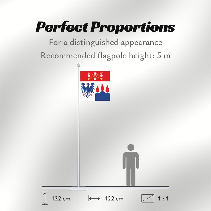 Flag Proportions: Örebro län