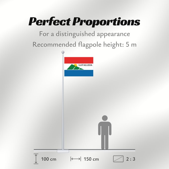 Flag Proportions: Lavalleja Department	département de Lavalleja	Departamento de Lavalleja	Lavalleja
