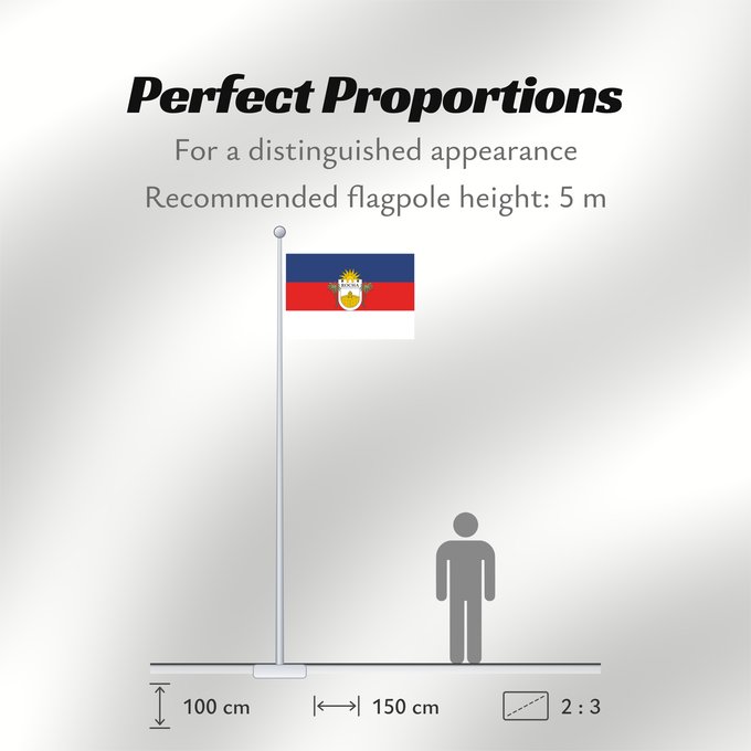 Flag Proportions: Rocha Department Rocha Departamento de Rocha, Uruguay Rocha