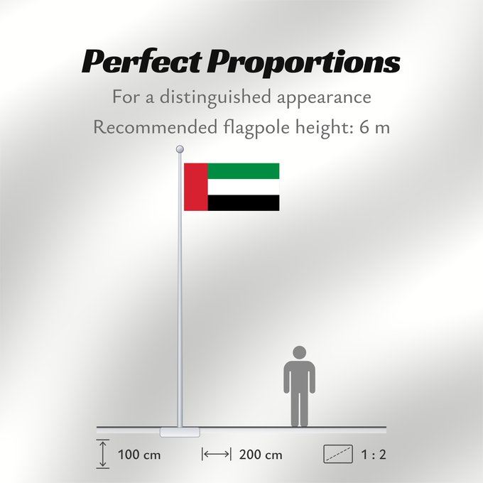 Flag Proportions: Fujairah	Fuyaira	Fudschaira	United Arab Emirates