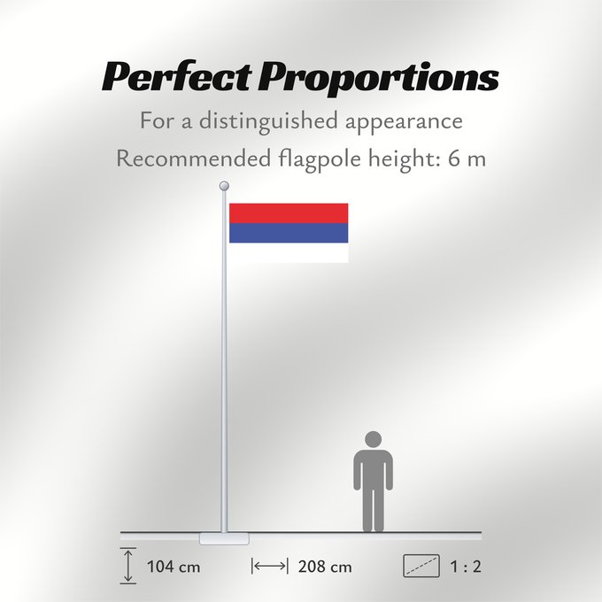 Flag Proportions: Republika Srpska Serb Republic not to be confused with the Republic of Serbia