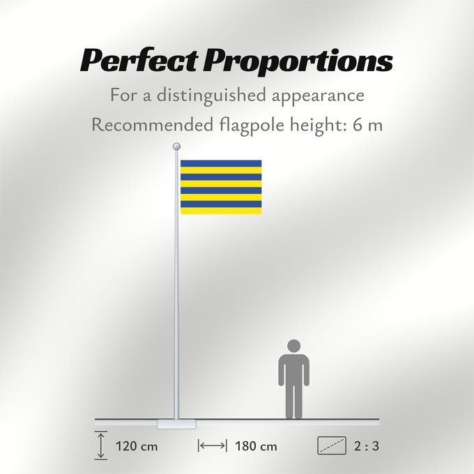 Flag Proportions: Wellen Belgian municipality Wellen