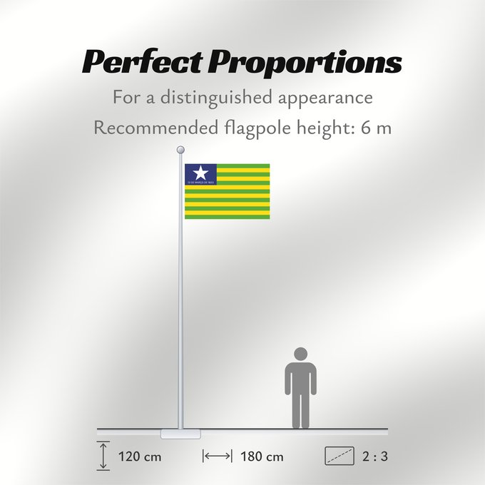 Flag Proportions: Piauí