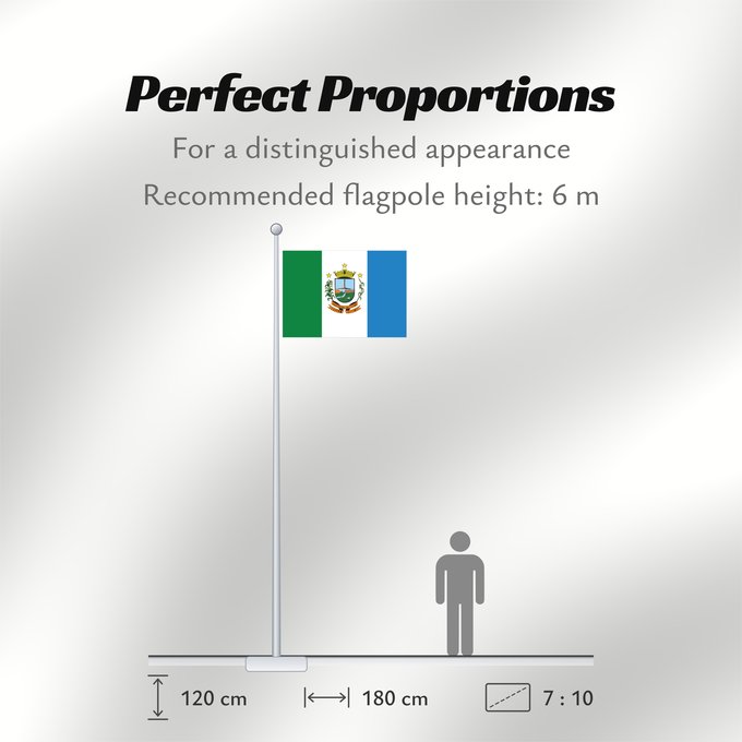 Flag Proportions: Castro Parana Brasil Castro (Paraná) Armas do Município de Castro no Estado do Paraná