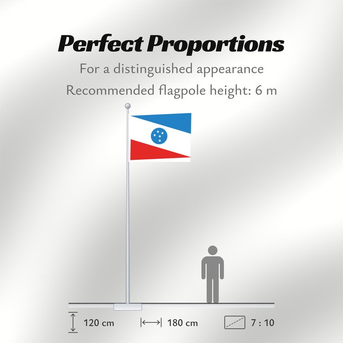 Flag Proportions: Jaguaripe Municipality of Jaguaripe in Bahia, Brazil