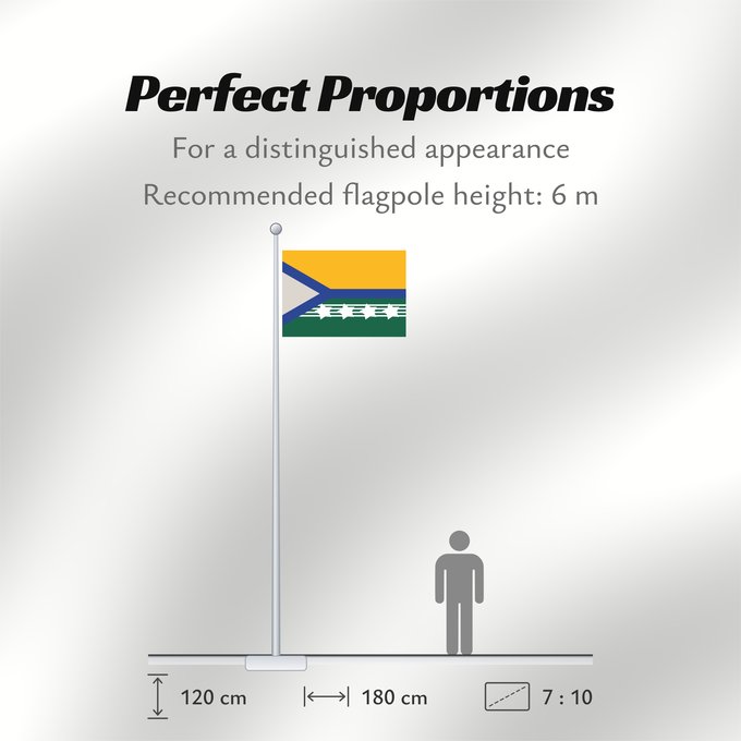Flag Proportions: Rondonia pimenta bueno Municipality of Pimenta Bueno in the State of Rondônia Drapeau municipal de Pimenta Bueno (Brésil) Bandera municipal de Pimenta Bueno (Brasil) Gemeindeflagge Pimenta Bueno (Brasilien) Bandiera municipale di Pimenta Bueno (Brasile) M