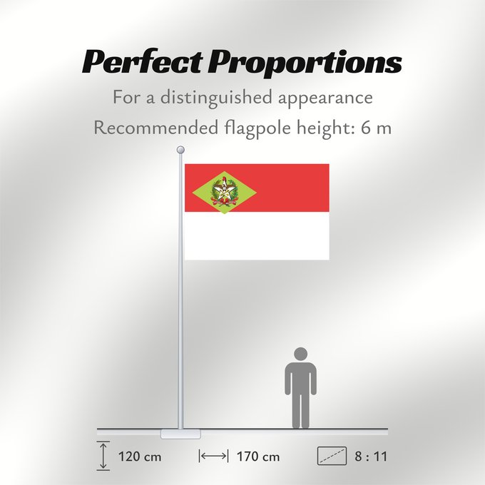 Flag Proportions: Santa Catarina