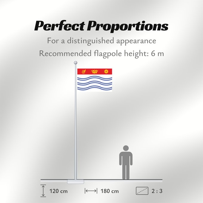 Flag Proportions: Barrie En Barrie, Ontario