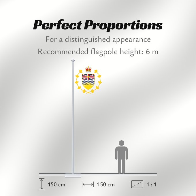 Flag Proportions: Crest of the Lieutenant Governor of British Columbia