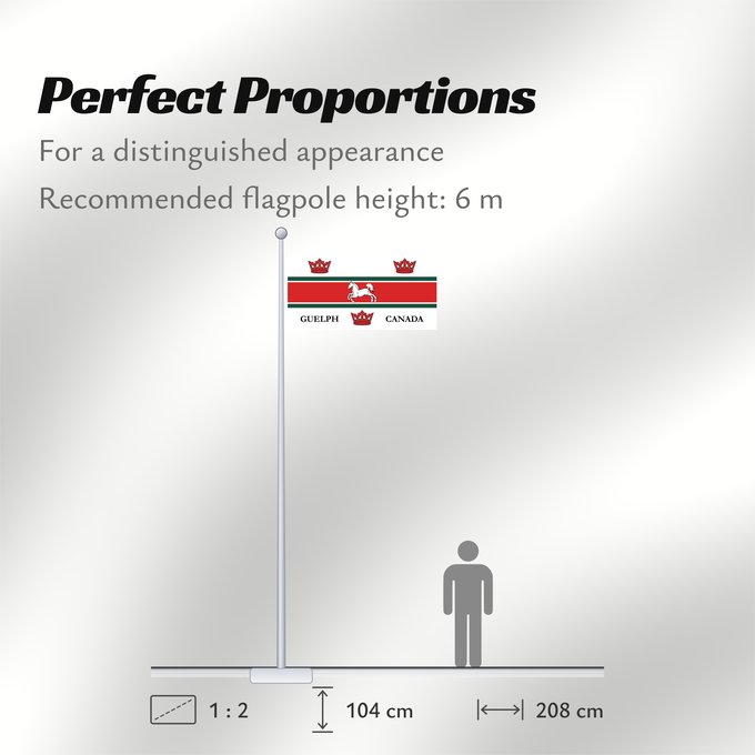 Flag Proportions: Guelph	City of Guelph, Ontario, Canada