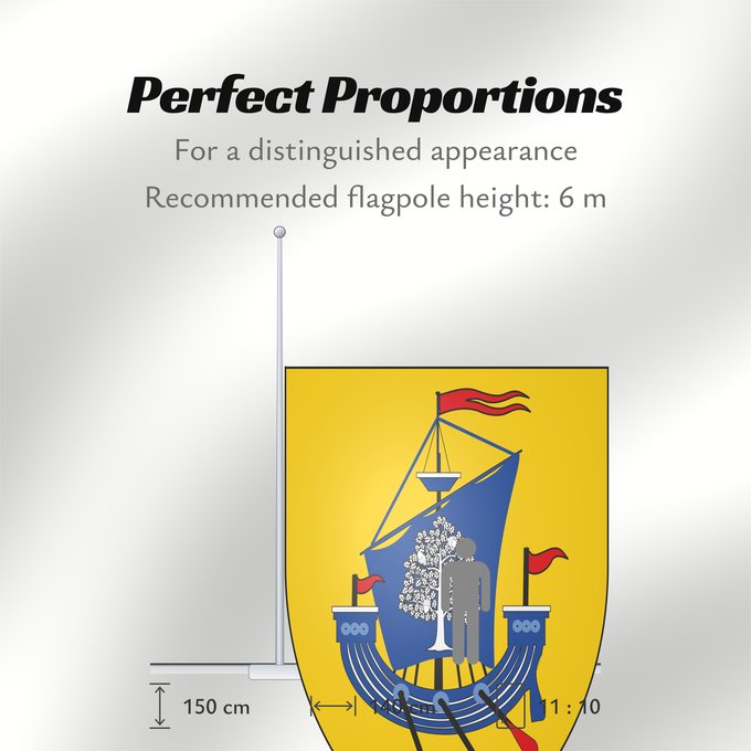 Flag Proportions: Lloyd MacPhail Arms